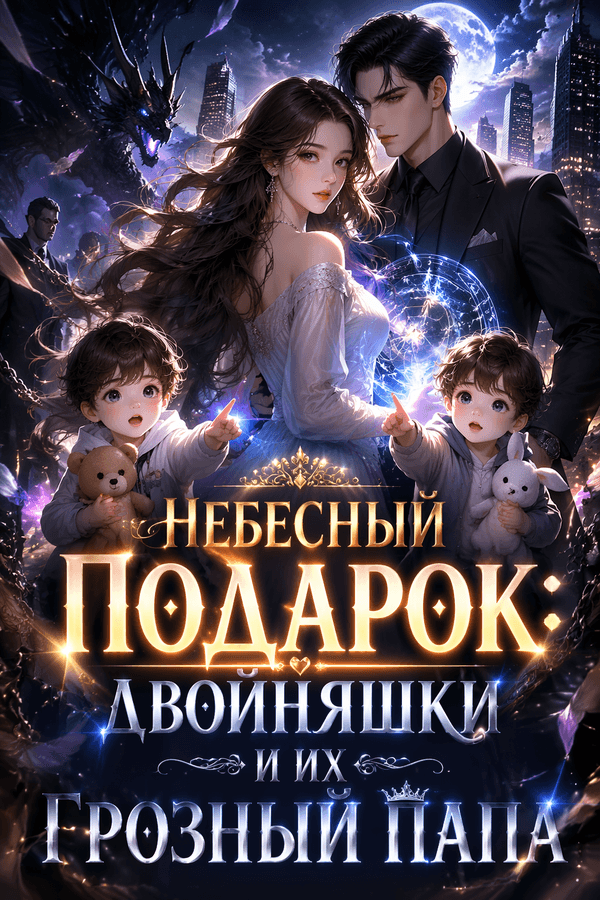 Небесный подарок: двойняшки и их грозный папа