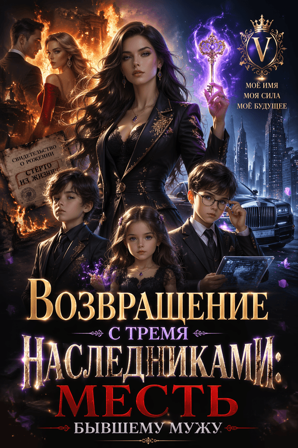 Возвращение с тремя наследниками: месть бывшему мужу