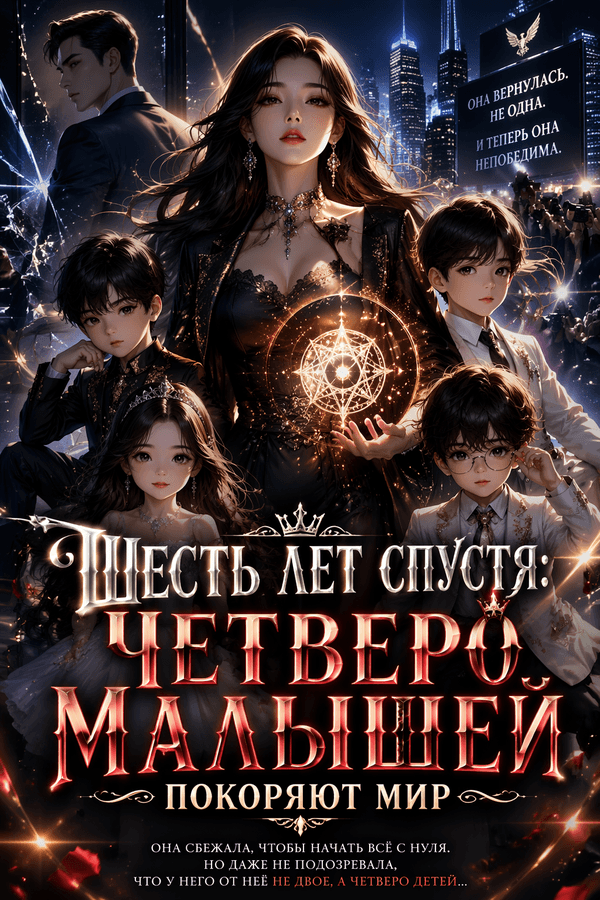 Шесть лет спустя: четверо малышей покоряют мир