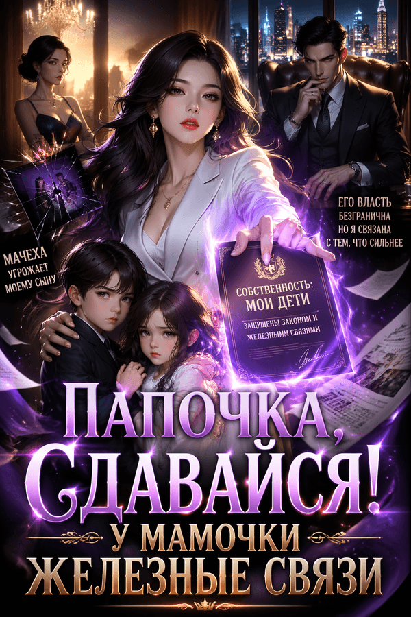 Папочка, сдавайся! У мамочки железные связи