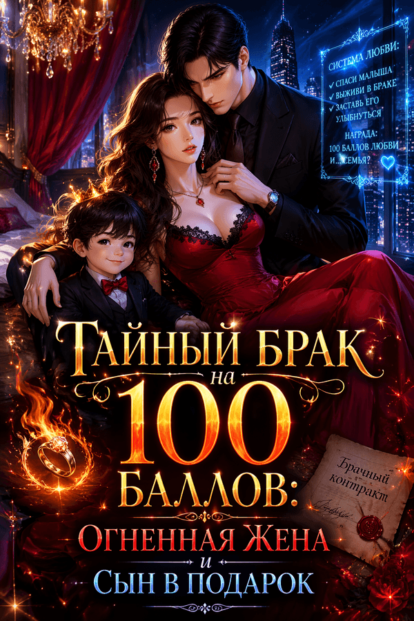 Тайный брак на 100 баллов: Огненная жена и сын в подарок