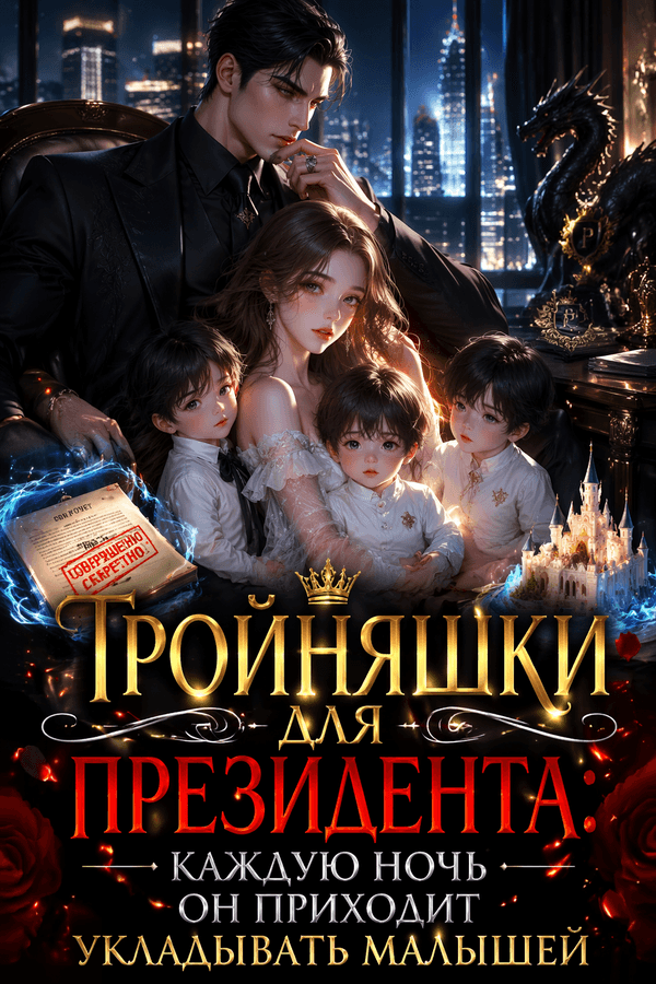 Тройняшки для президента: каждую ночь он приходит укладывать малышей