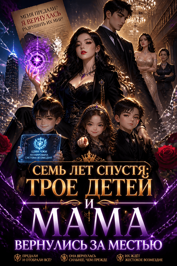 Семь лет спустя: трое детей и мама вернулись за местью