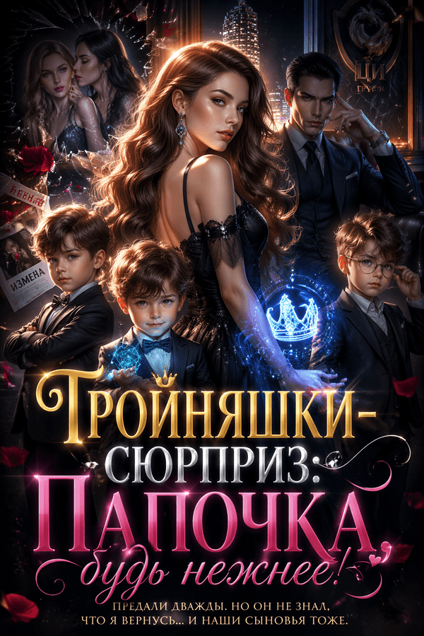 Тройняшки-сюрприз: Папочка, будь нежнее!
