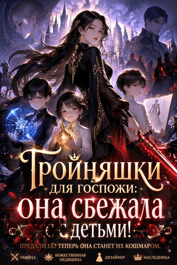 Тройняшки для госпожи: она сбежала с детьми!