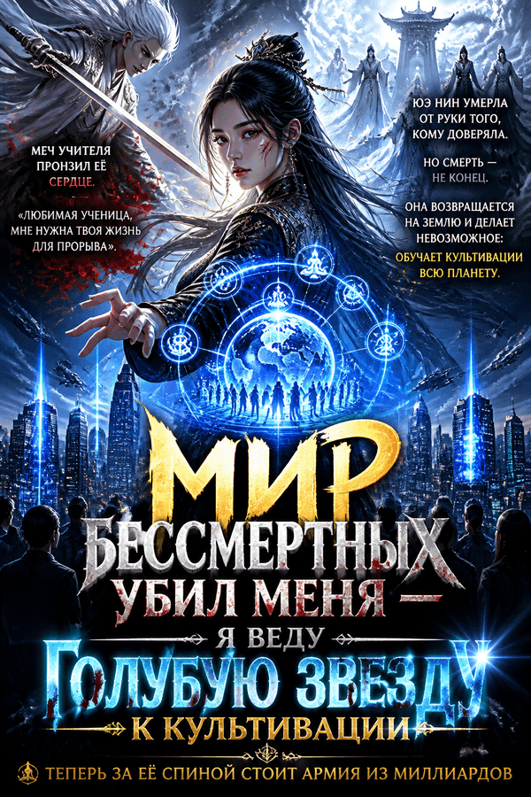 Мир бессмертных убил меня — я веду Голубую Звезду к культивации