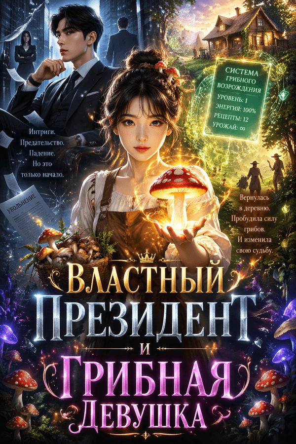 Властный президент и грибная девушка