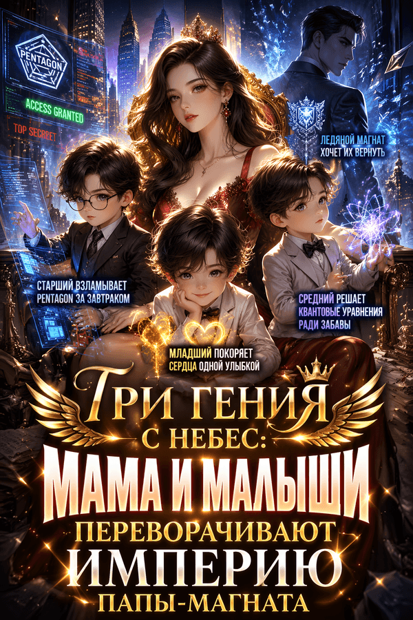 Три гения с небес: Мама и малыши переворачивают империю папы-магната