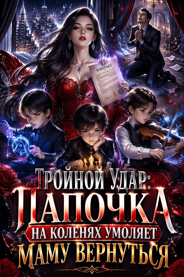Тройной удар: папочка на коленях умоляет маму вернуться