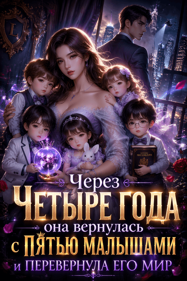 Через четыре года она вернулась с пятью малышами и перевернула его мир