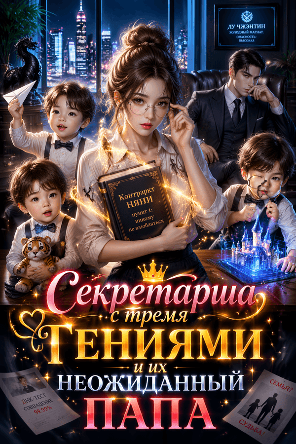 Секретарша с тремя гениями и их неожиданный папа