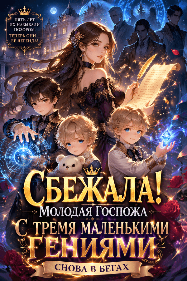 Сбежала! Молодая госпожа с тремя маленькими гениями снова в бегах