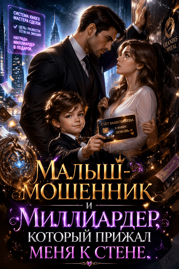 Малыш-мошенник и миллиардер, который прижал меня к стене