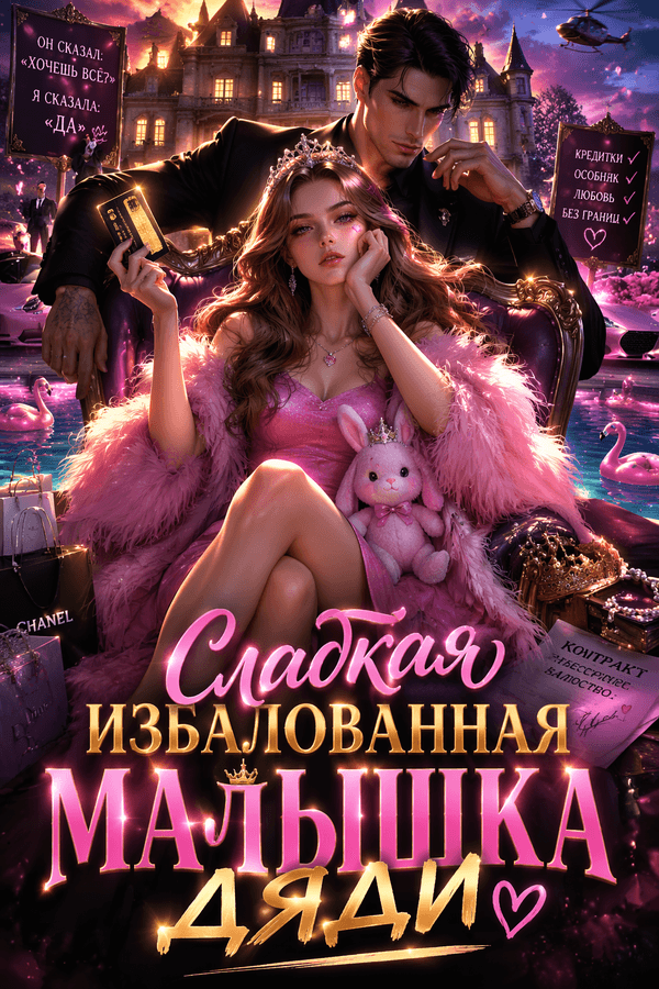 Сладкая избалованная малышка дяди