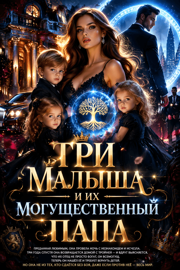 Три малыша и их могущественный папа