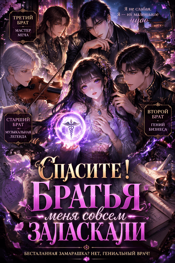 Спасите! Братья меня совсем заласкали