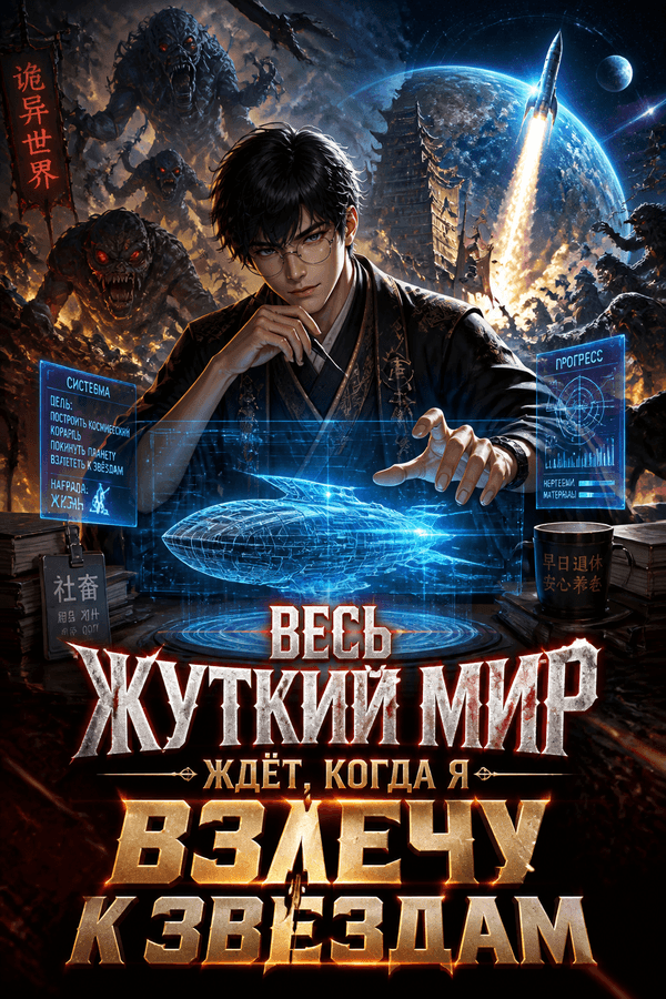 Весь жуткий мир ждёт, когда я взлечу к звёздам