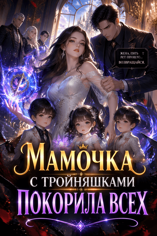 Мамочка с тройняшками покорила всех