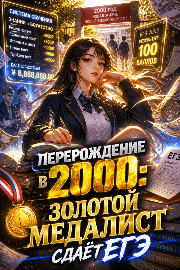 Перерождение в 2000: Золотой медалист сдаёт ЕГЭ