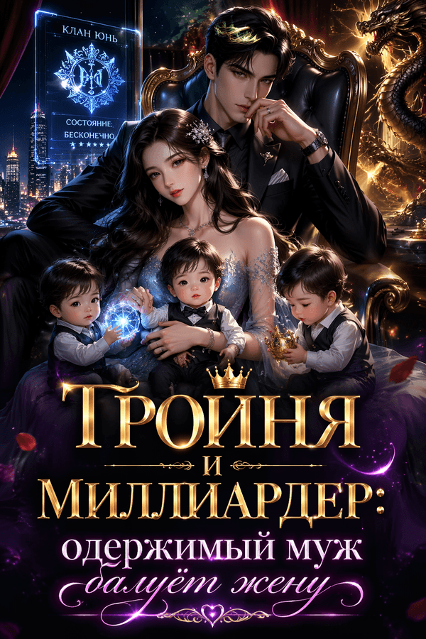Тройня и миллиардер: одержимый муж балует жену