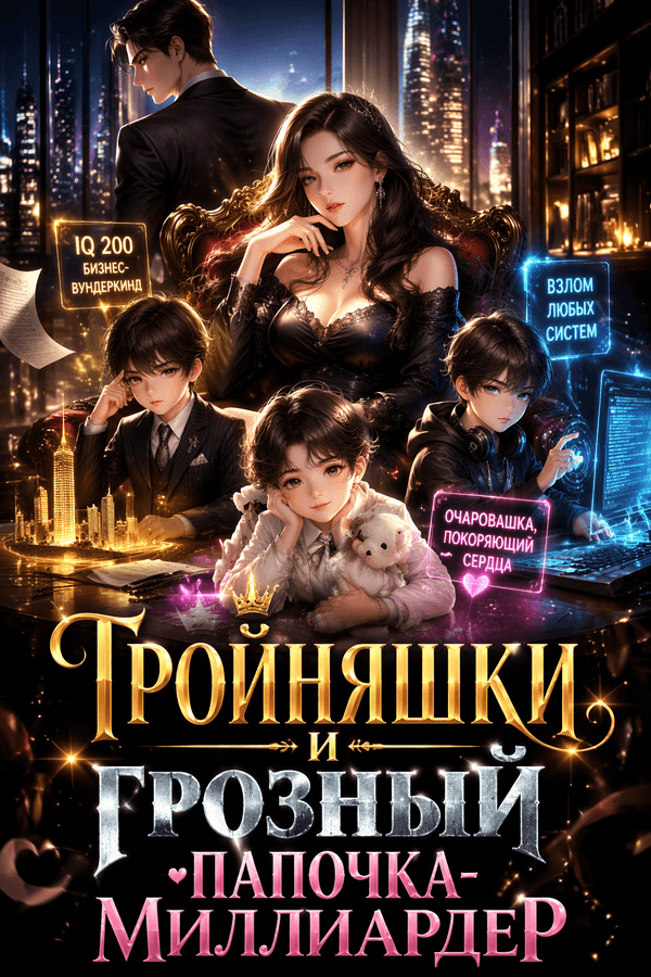 Тройняшки и грозный папочка-миллиардер