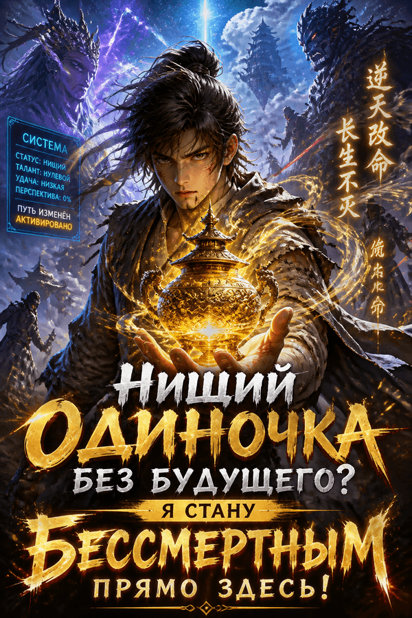 Нищий одиночка без будущего? Я стану бессмертным прямо здесь!