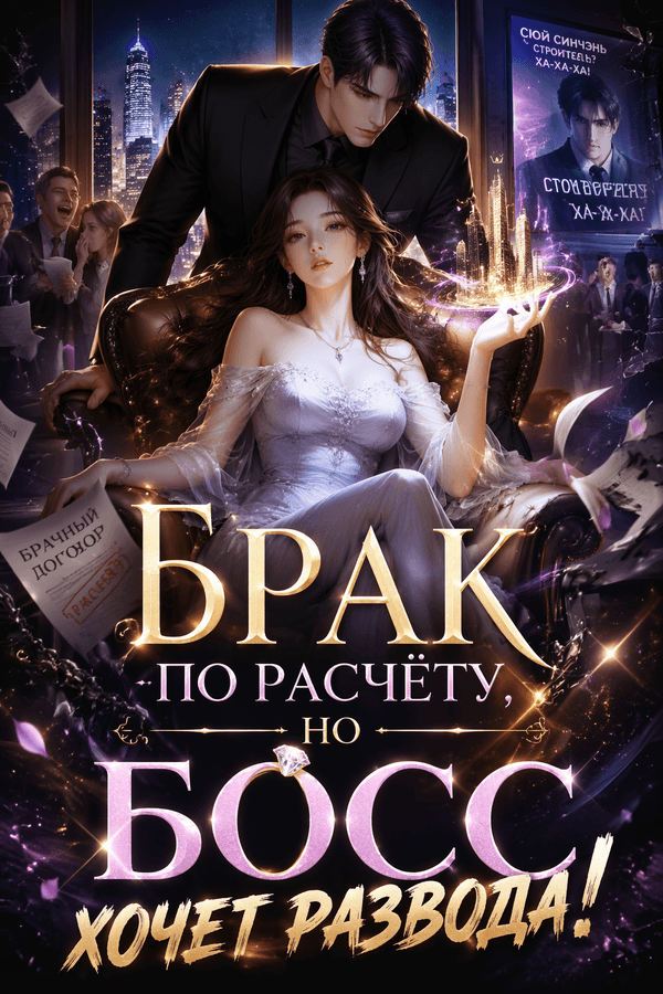 Брак по расчёту, но босс хочет развода!