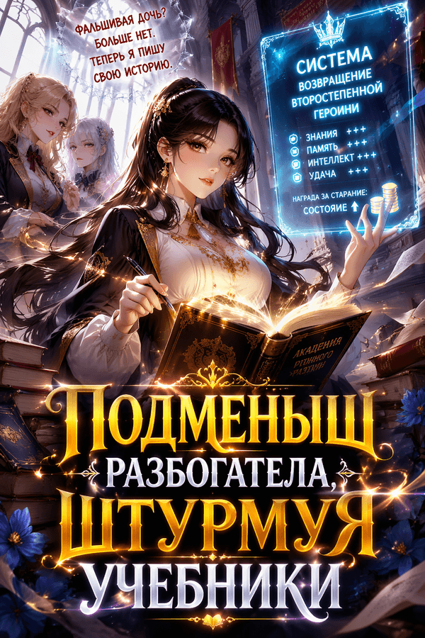Подменыш разбогатела, штурмуя учебники