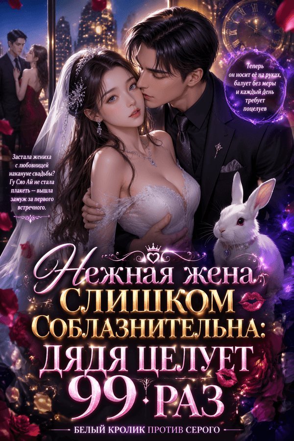 Нежная жена слишком соблазнительна: дядя целует 99 раз