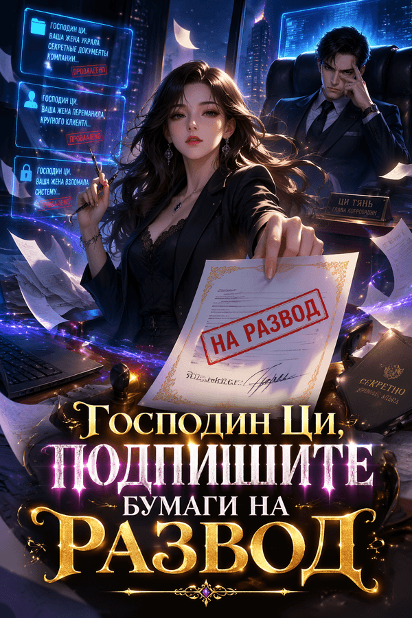 Господин Ци, подпишите бумаги на развод