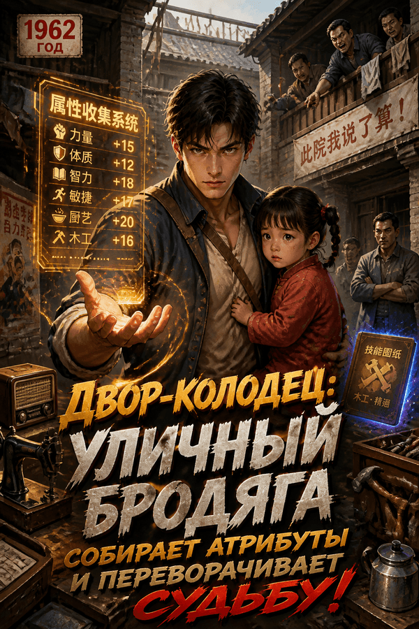 Двор-колодец: Уличный бродяга собирает атрибуты и переворачивает судьбу!