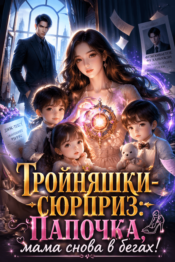 Тройняшки-сюрприз: Папочка, мама снова в бегах!