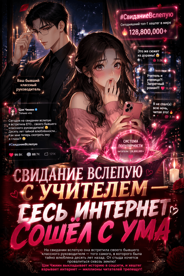 Свидание вслепую с учителем — весь интернет сошёл с ума