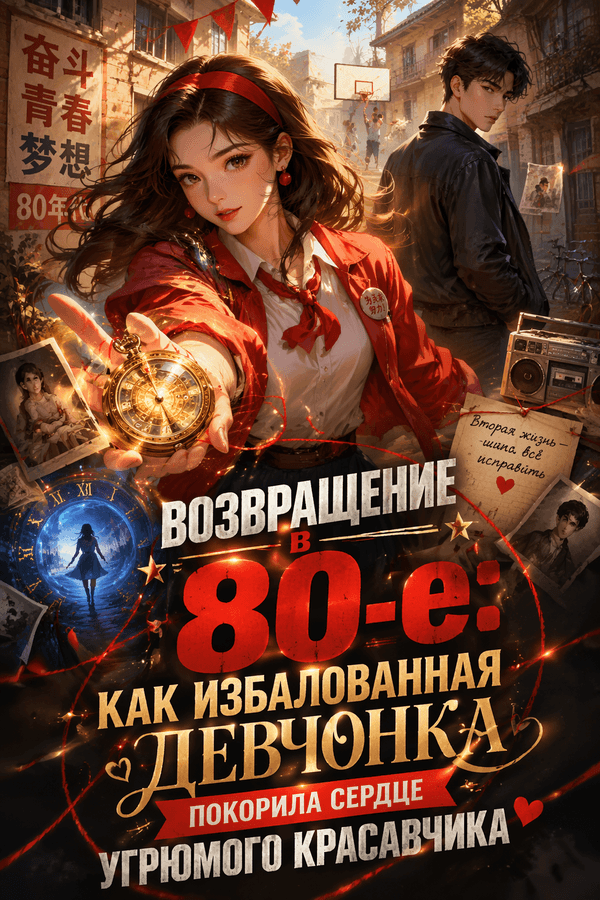 Возвращение в 80-е: Как избалованная девчонка покорила сердце угрюмого красавчика