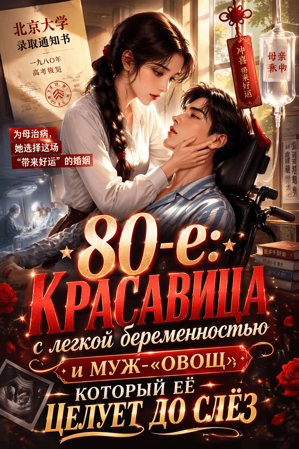 80-е: Красавица с легкой беременностью и муж-«овощ», который её целует до слёз