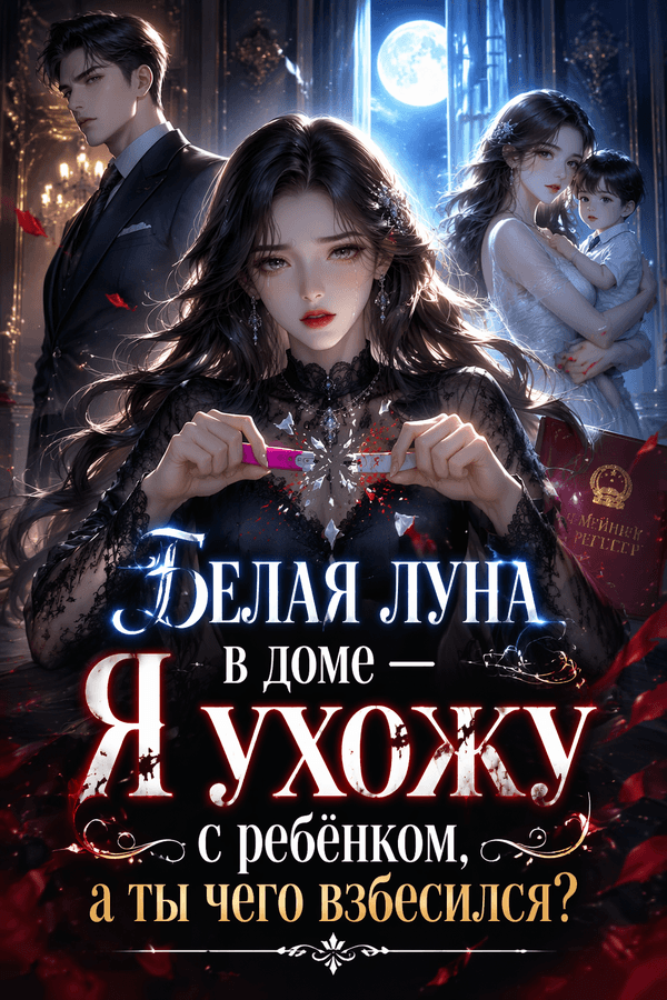 Белая луна в доме — я ухожу с ребёнком, а ты чего взбесился?