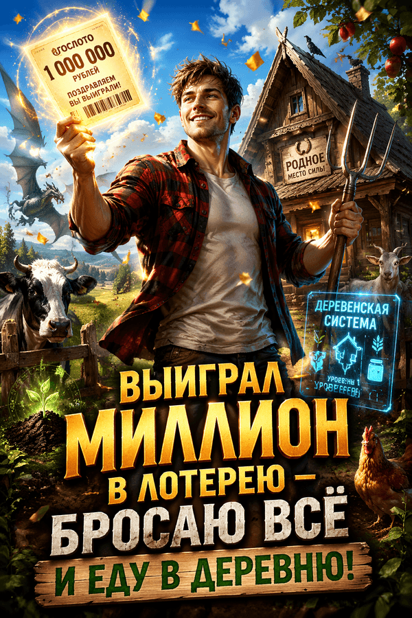 Выиграл миллион в лотерею — бросаю всё и еду в деревню!