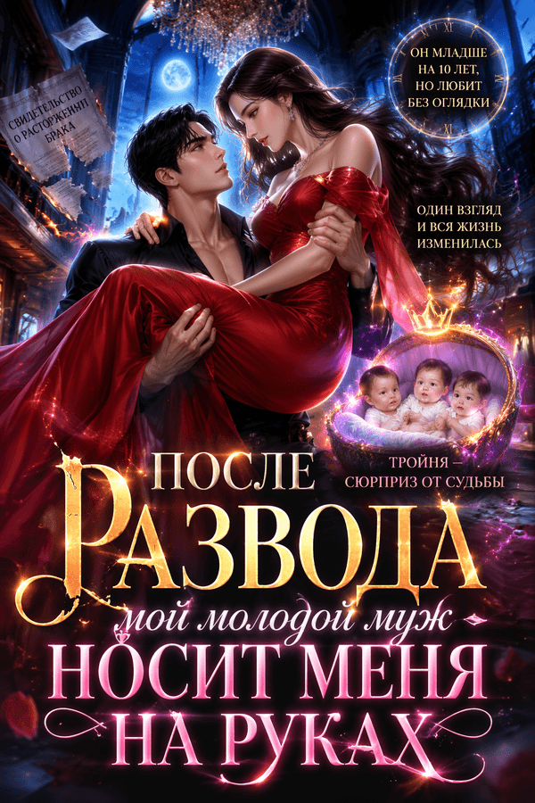 После развода мой молодой муж носит меня на руках