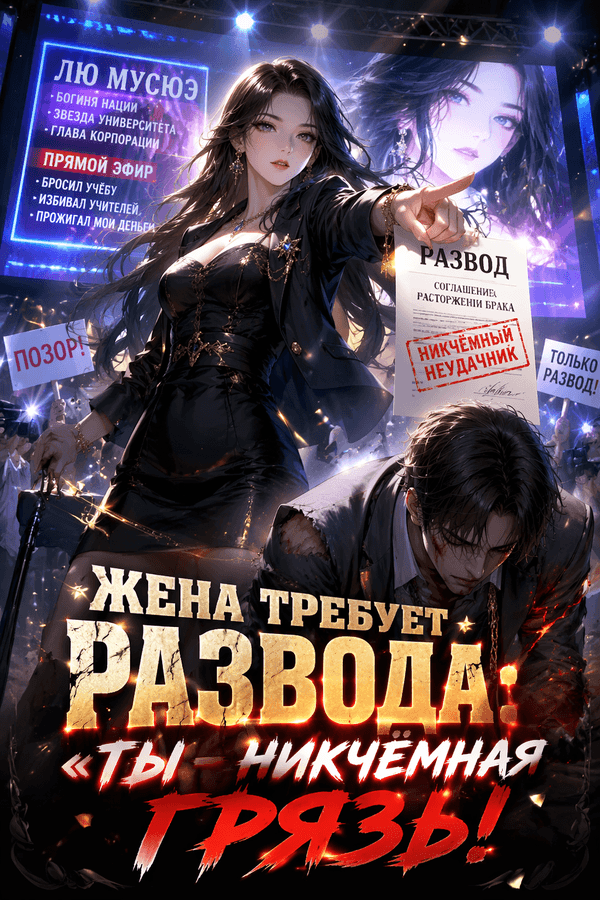 Жена требует развода: «Ты — никчёмная грязь!