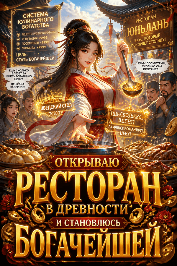Открываю ресторан в древности и становлюсь богачейшей