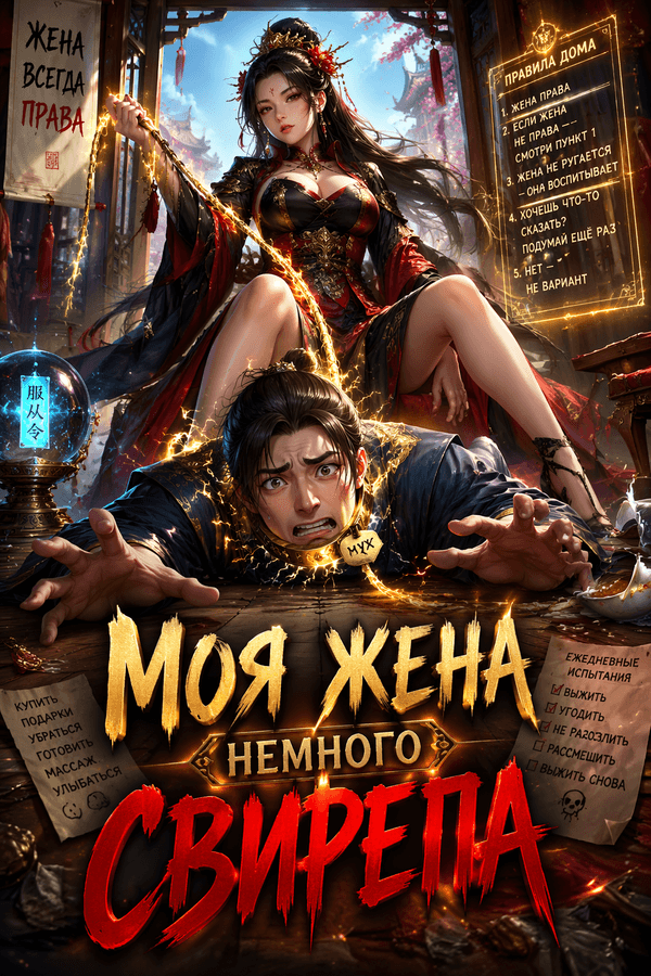 Моя жена немного свирепа