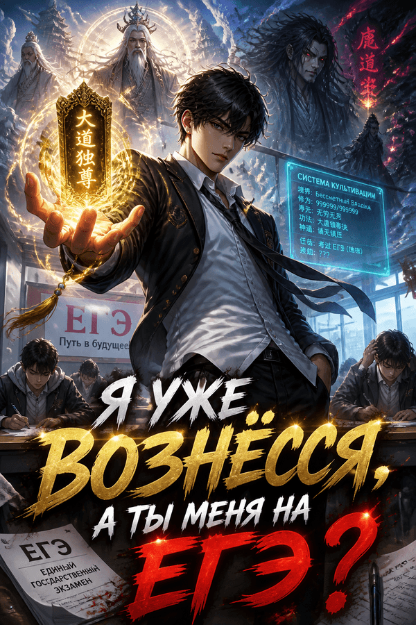 Я уже вознёсся, а ты меня на ЕГЭ?