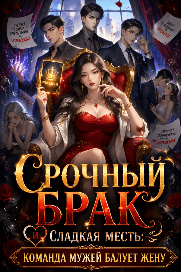 Срочный брак и сладкая месть: Команда мужей балует жену