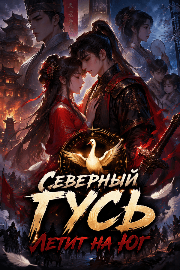 Северный гусь летит на юг