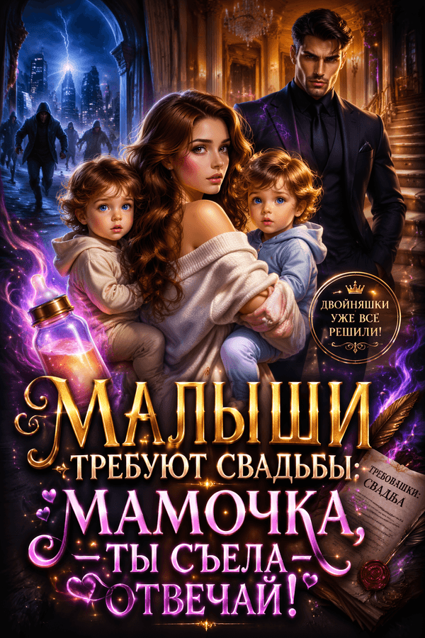 Малыши требуют свадьбы: Мамочка, ты съела — отвечай!