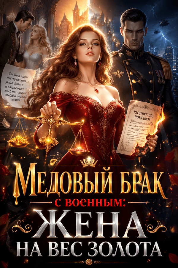Медовый брак с военным: Жена на вес золота