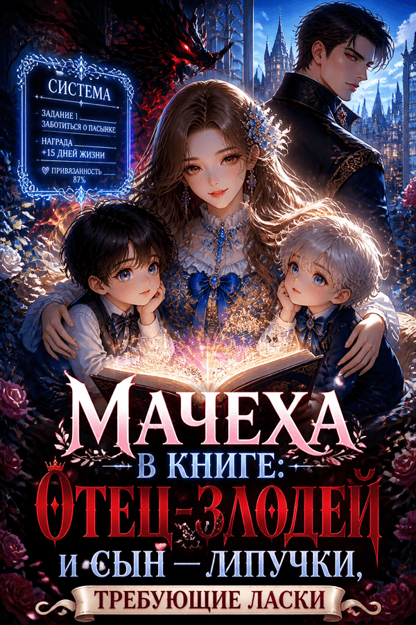 Мачеха в книге: отец-злодей и сын — липучки, требующие ласки