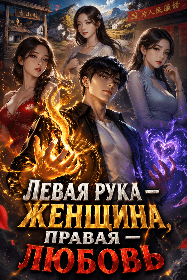 Левая рука — женщина, правая — любовь