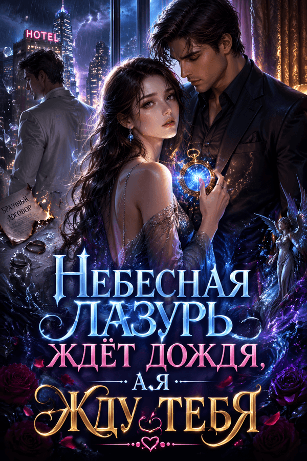 Небесная лазурь ждёт дождя, а я жду тебя