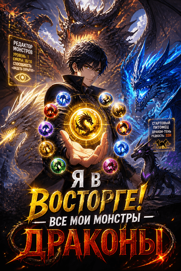 Я в восторге! Все мои монстры — драконы